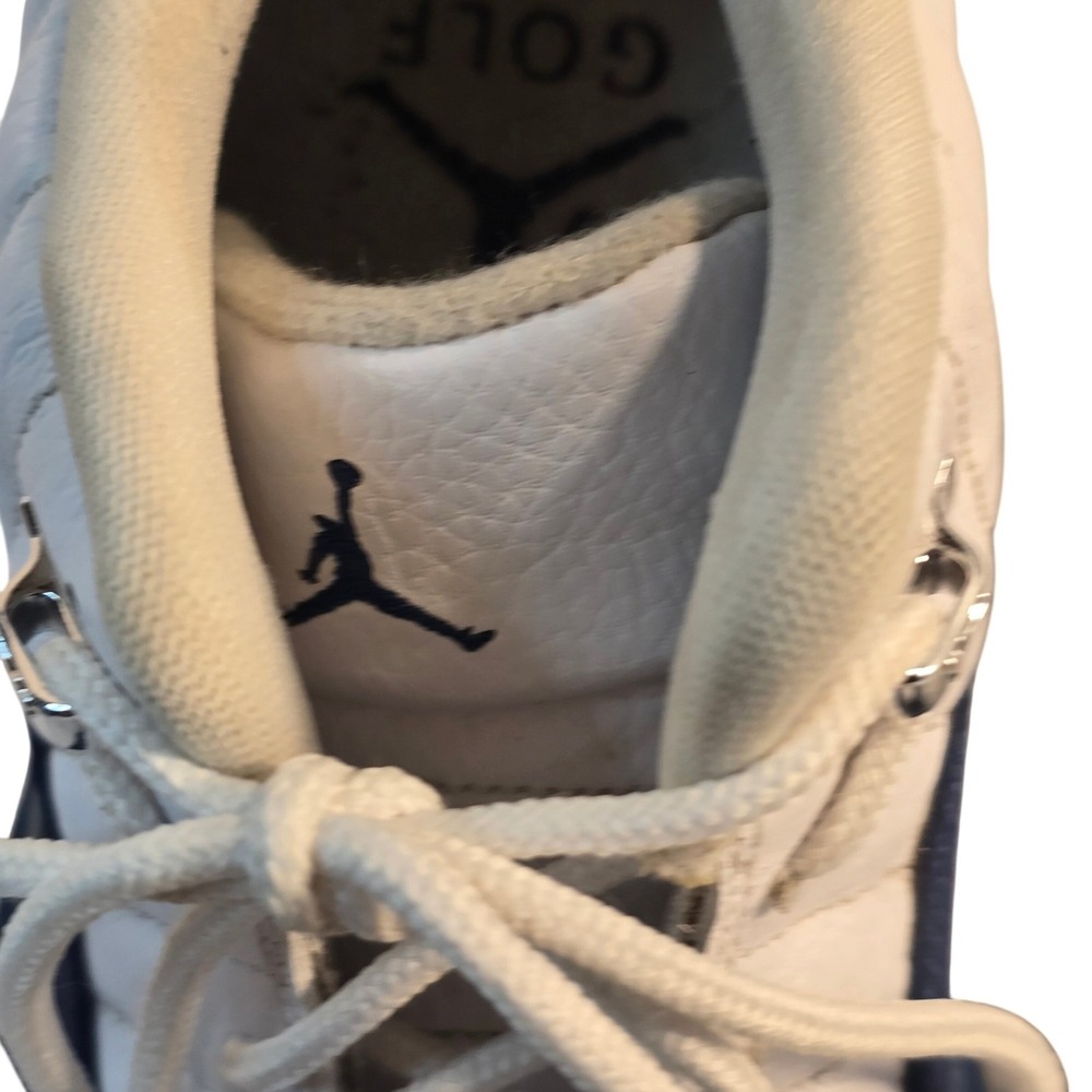 Air Jordan Mens 7.5  12 Low Golf Shoes French Blue White DH4120-101  Excellent - Picture 7 of 14